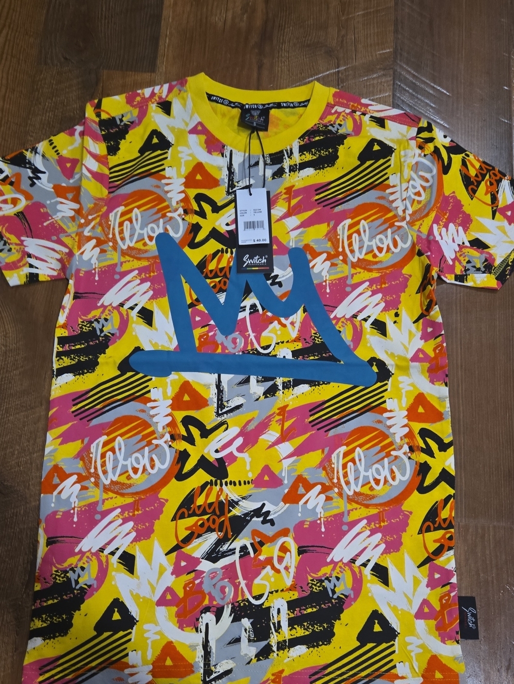 Switch Kids' Graphic Tee - Yellow Multi